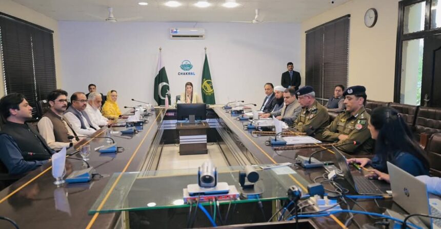 maryam nawaz chakwal floods