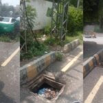 Open Manhole Hazards on Rawalpindi Murree Road Near Chandni Chowk 3 murree road open manhole danger