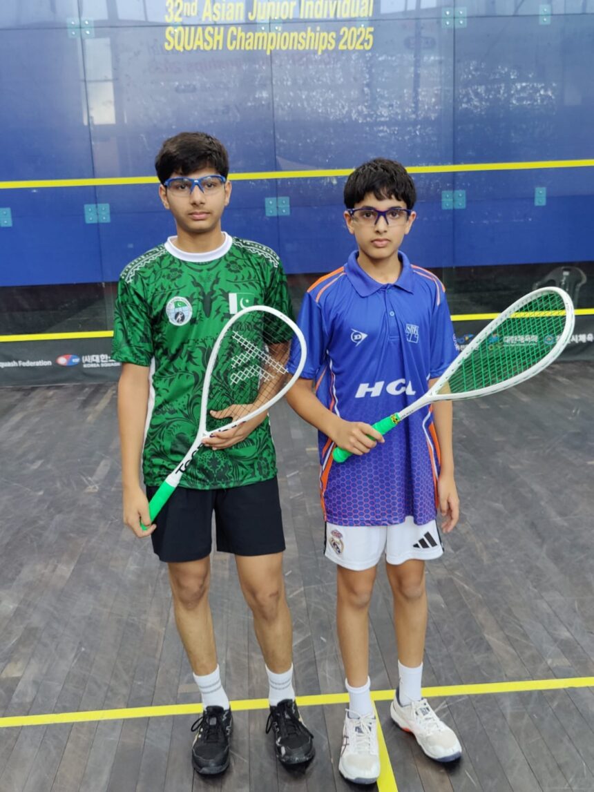 Pakistan Shines at 32nd Asian Junior Squash Championships 2025 1 pakistan squash asian juniors