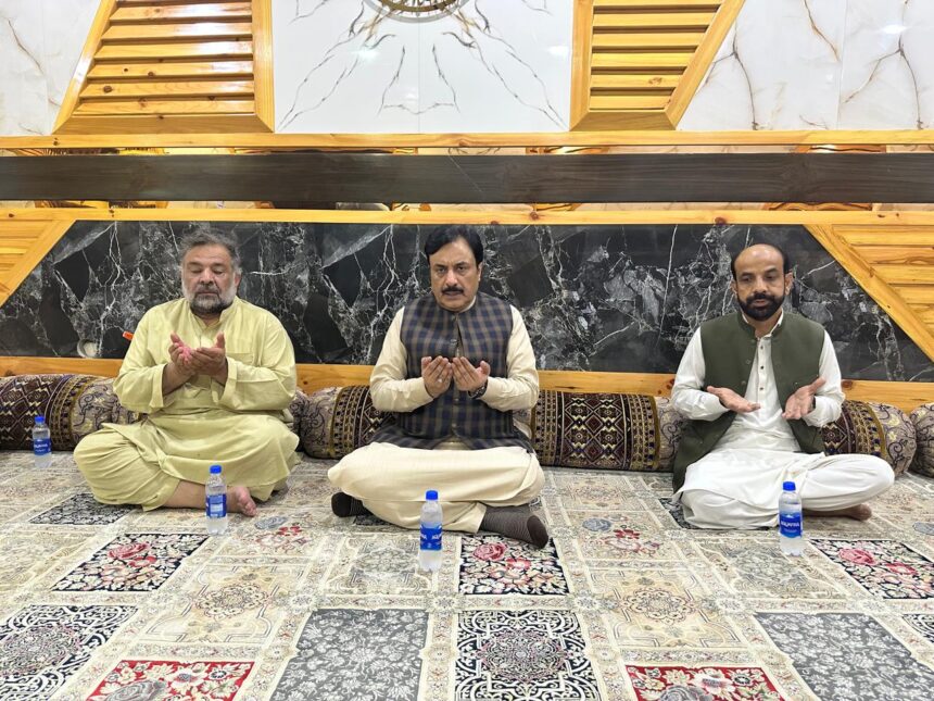 Senate Acting Chairman Offers Condolences in Quetta Visit 1 senate chairman quetta visit