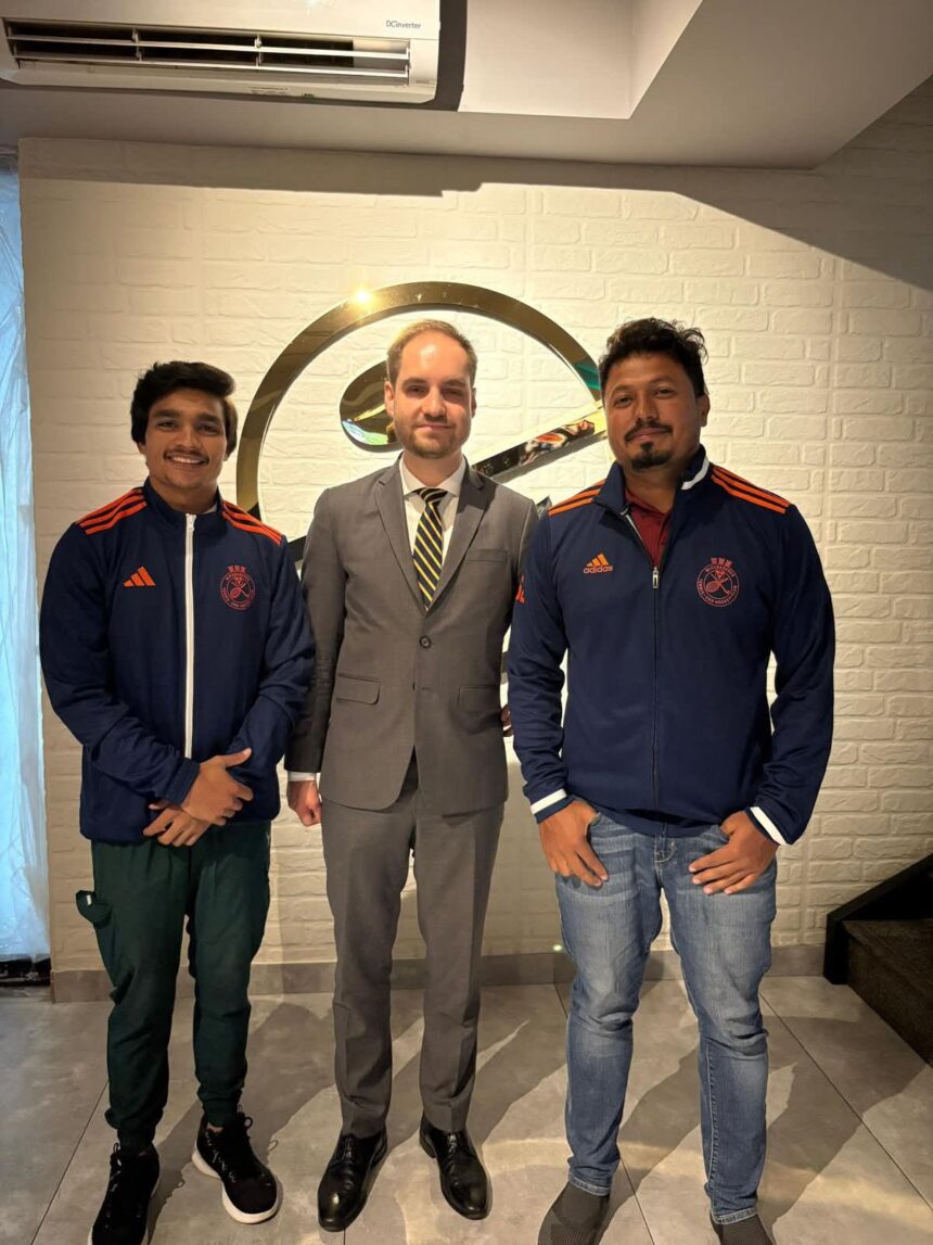 Pakistani Hockey Talent Adeel Joins German Club Wiesebadener 1 adeel german hockey journey