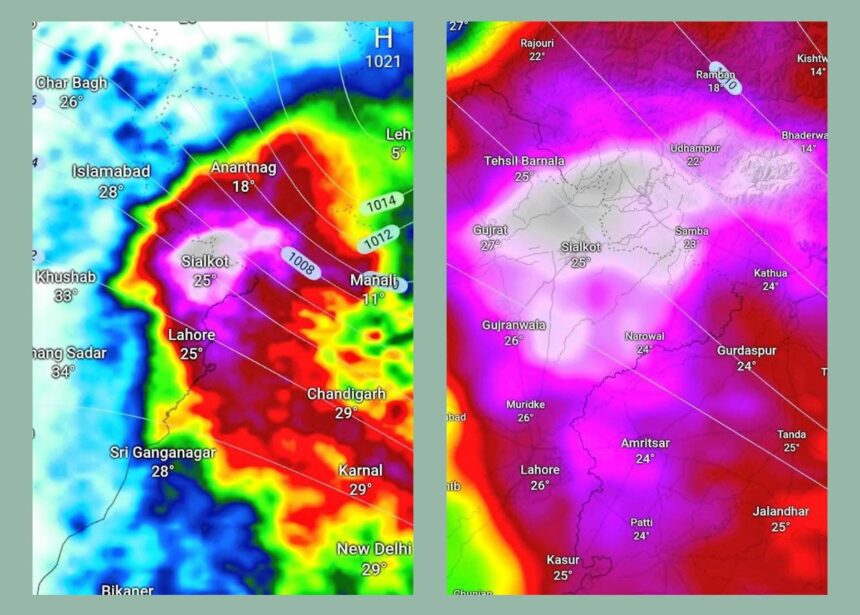 chenab flood alert punjab