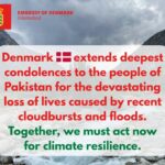 denmark supports pakistan floods