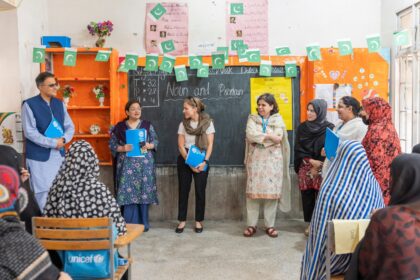 girls education pakistan unicef