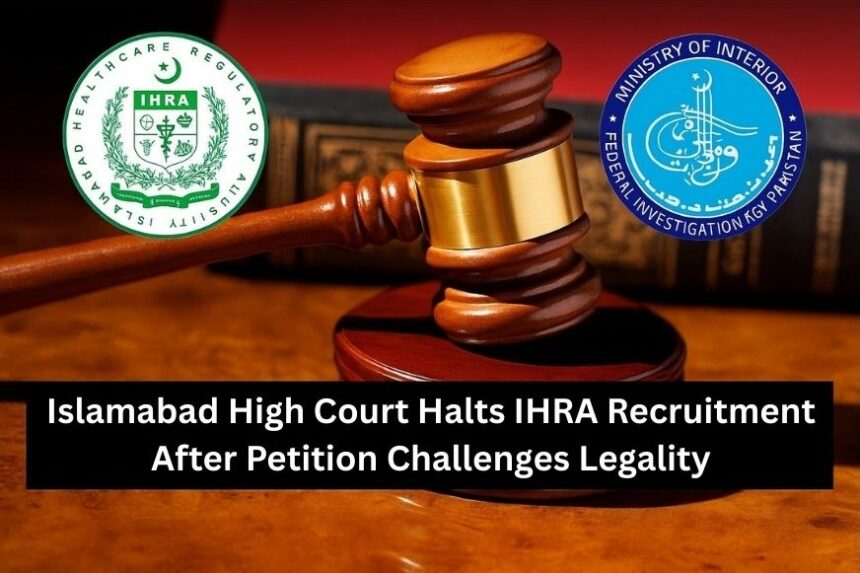 ihra recruitment halted court