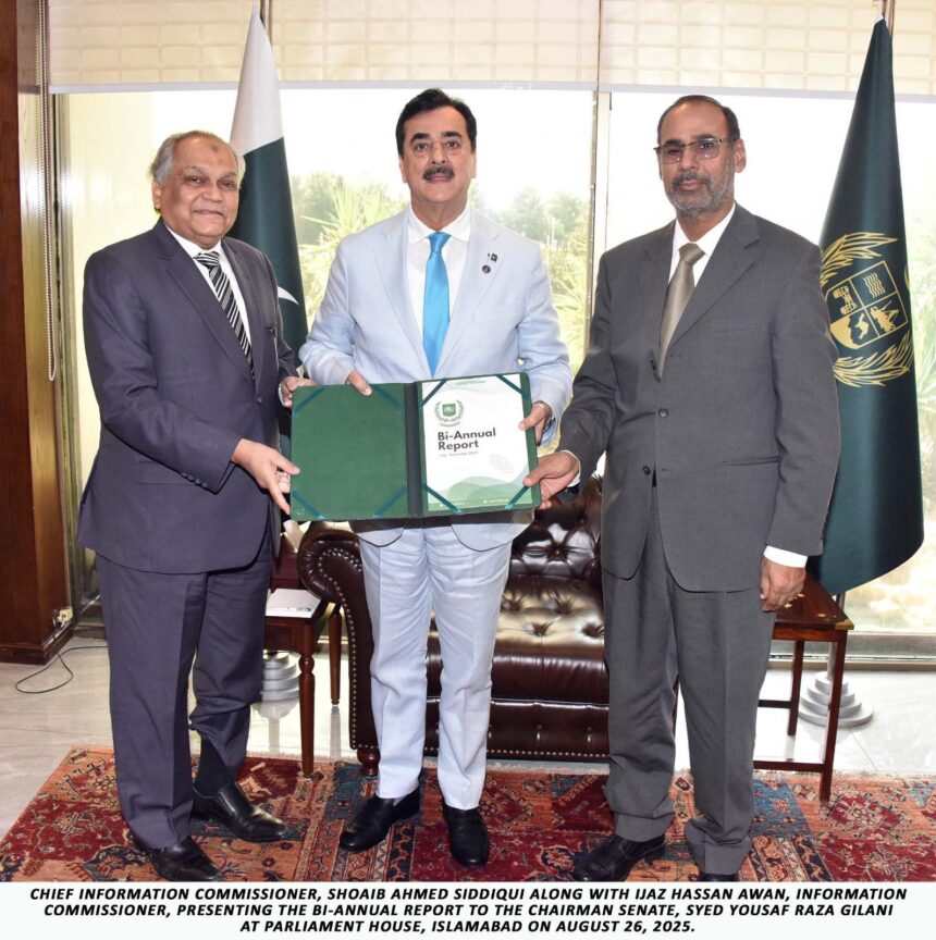 information commission biannual report