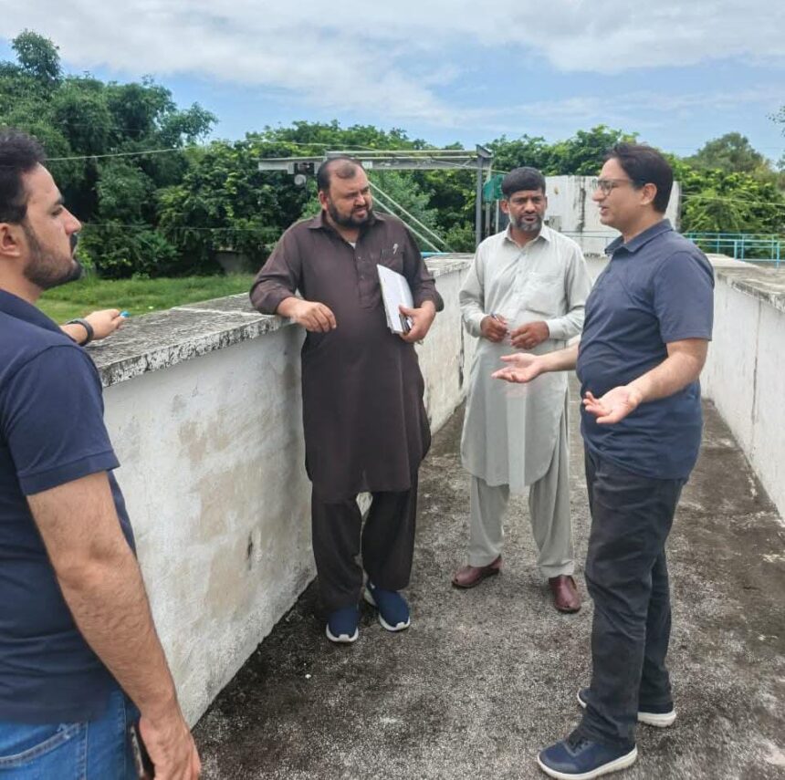 islamabad sewage plant upgrade