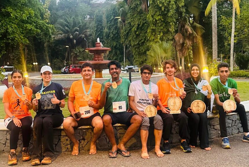 pakistani runners seychelles challenge