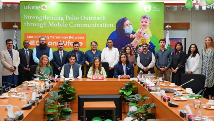 polio awareness ufone partnership