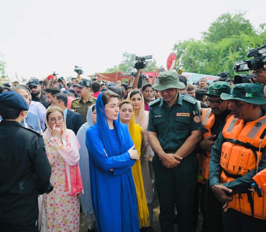 rescue 1122 flood response gujrat