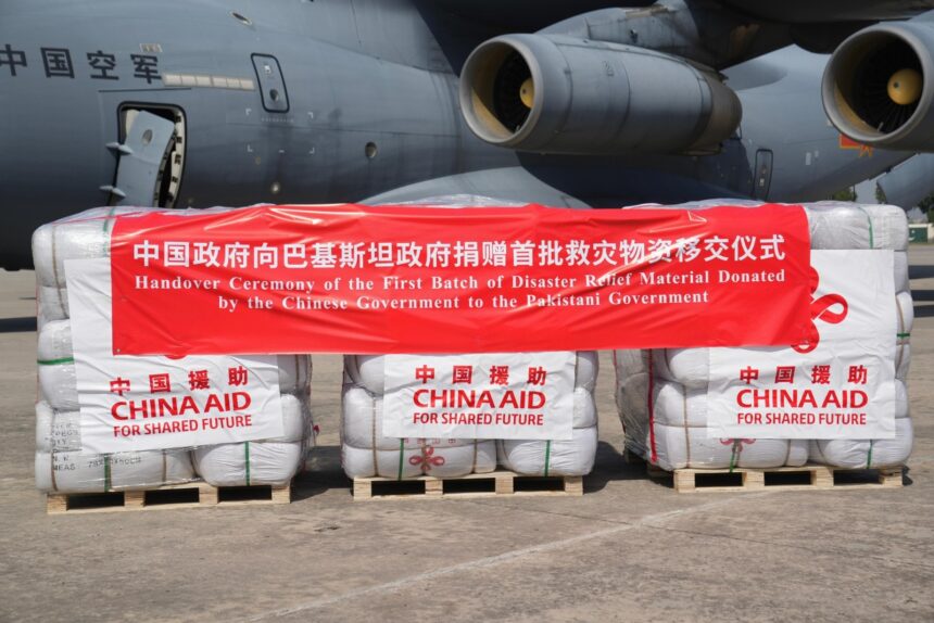 china relief - China relief support for Pakistan floods