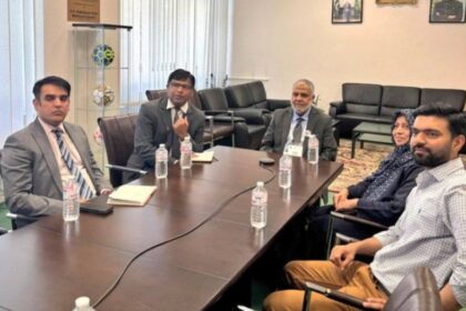jinnah medical - Jinnah Medical Chair Meets Pakistani Doctors in Germany