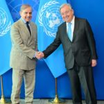 shehbaz guterres - Shehbaz Guterres Meeting in New York