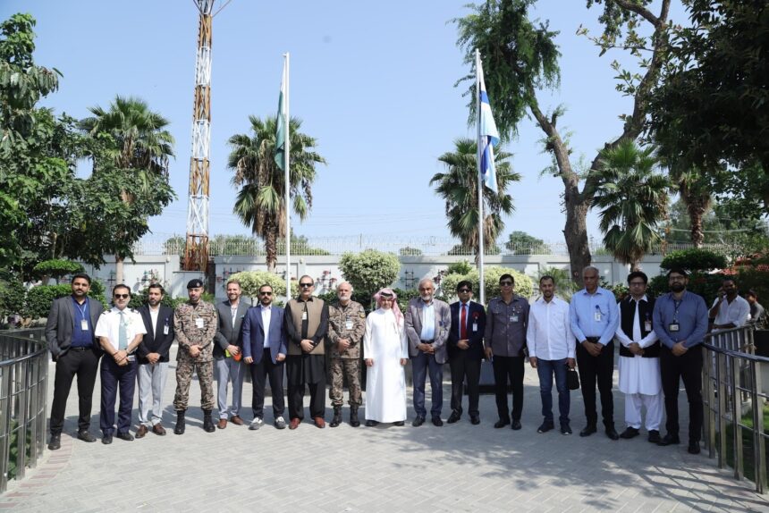 bacha khan airport gaca visit