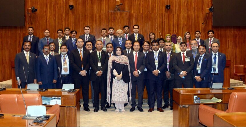 mid career management parliament visit