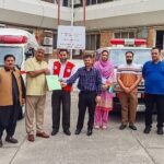 Pakistan Red Crescent Hands Over Ambulances to Punjab 2 pakistan red crescent ambulances