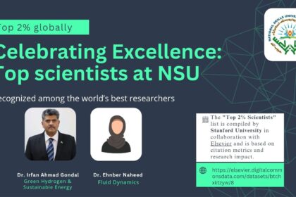 top 2 scientists - National Skills University Celebrates Top 2% Scientists
