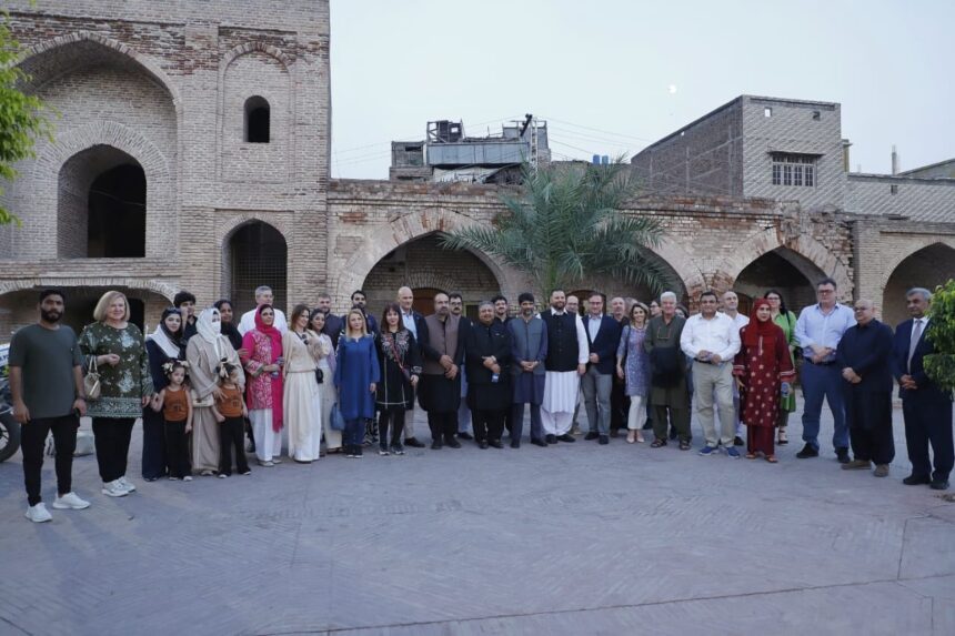 EU Ambassadors Visit Peshawar Heritage 1 peshawar heritage - EU Ambassadors Visit Peshawar Heritage