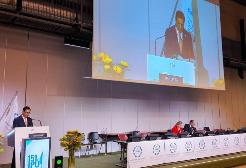 ayaz sadiq - NA Speaker Ayaz Sadiq Condemns Atrocities in Geneva