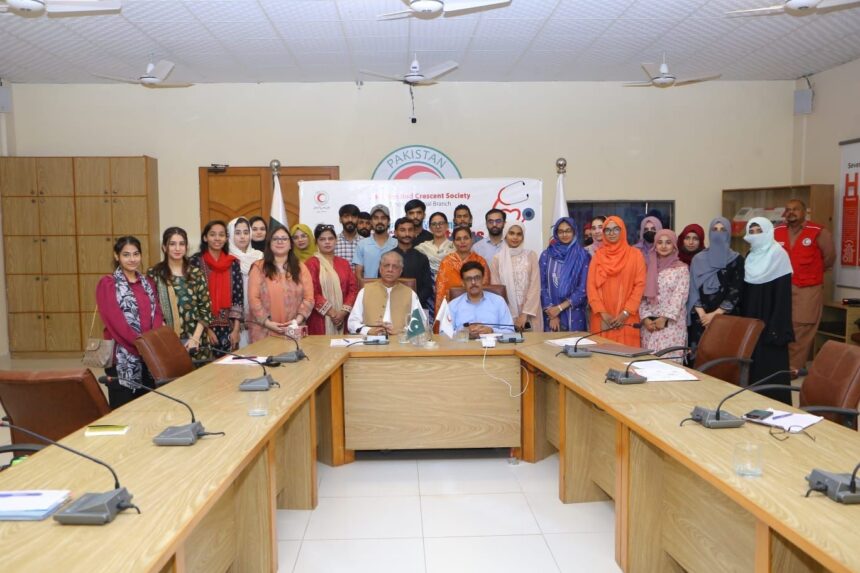PRCS Sindh Trains Health Volunteers 1 health volunteers - PRCS Sindh Trains Health Volunteers
