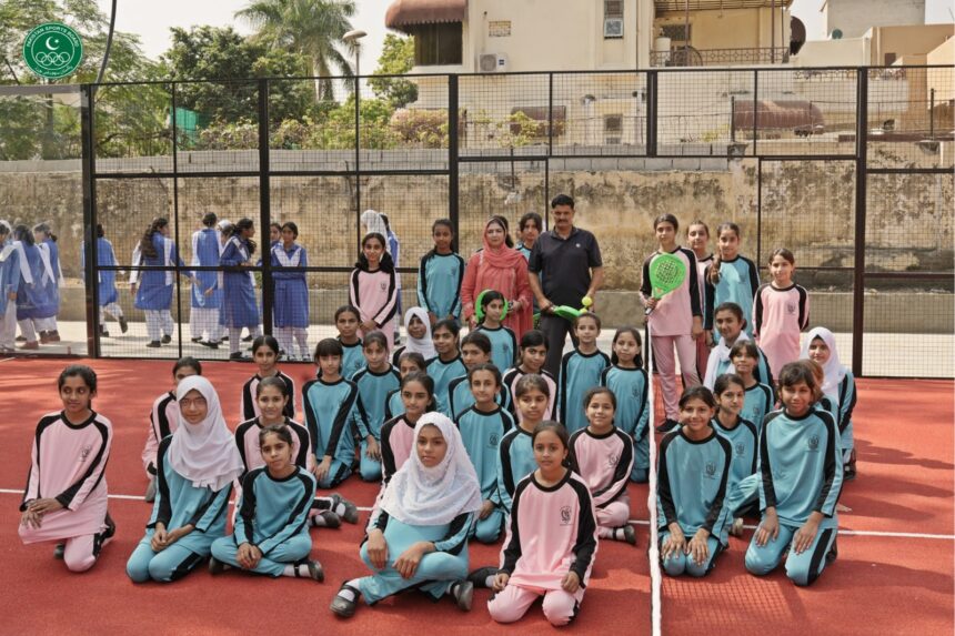 padel tennis - Padel Tennis Court Opened at Islamabad Model College