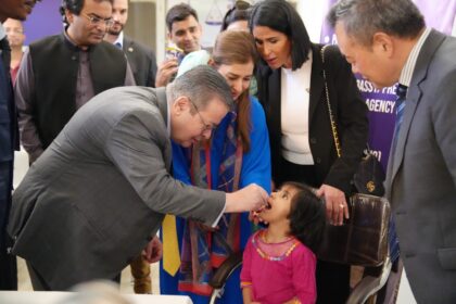 polio campaign - France Backs Pakistan Polio Campaign Launch