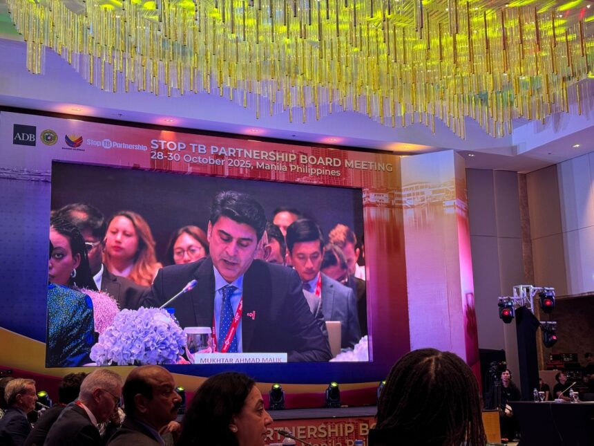 stop tb - Pakistan Advances TB Fight at Stop TB Board