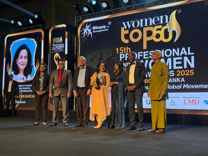 huma chughtai - Speaker Congratulates Huma Chughtai on Top 50 Women Award