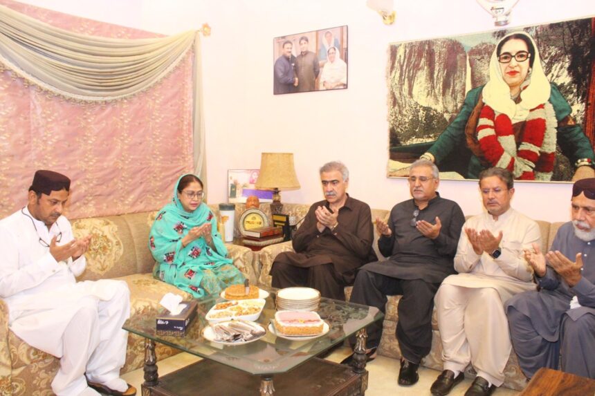 faryal talpur - Faryal Talpur Visits Interior Minister in Nawabshah