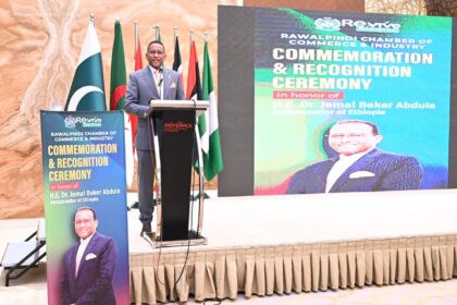 ambassador jemal - Ambassador Dr Jemal Honored for Service in Pakistan