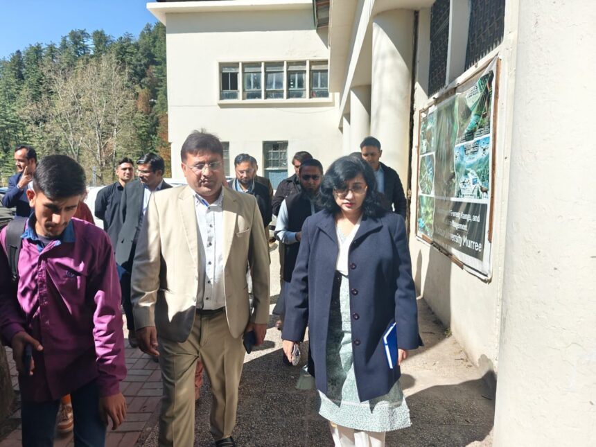 Kohsar University Vice Chancellor Visits Jhika Gali Campus 1 kohsar university - Kohsar University Vice Chancellor Visits Jhika Gali Campus