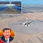 dual tower solar - China Launches Dual Tower Solar Thermal Plant