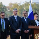 gagarin monument - Gagarin monument unveiled in Islamabad