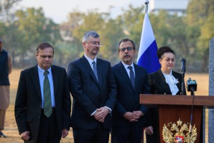 gagarin monument - Gagarin monument unveiled in Islamabad