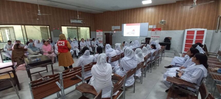 first aid training - Students Receive First Aid Training