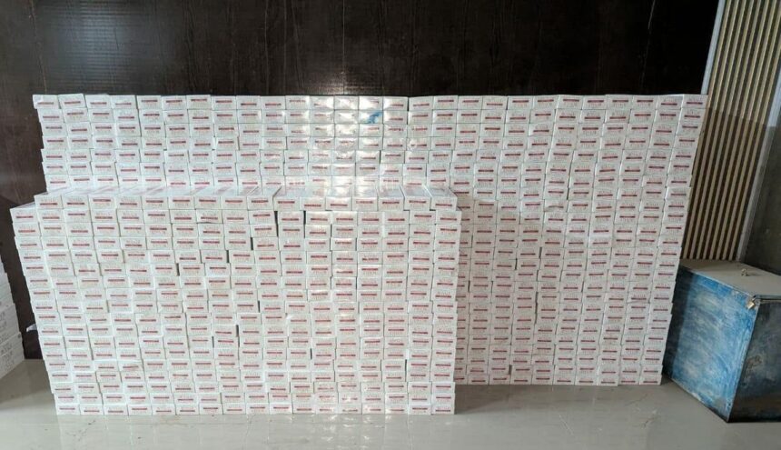 smuggled cigarettes - Customs Multan Seizes Smuggled Cigarettes