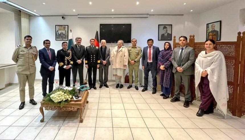 khawaja asif - Khawaja Asif Visits Pakistan Embassy in Germany