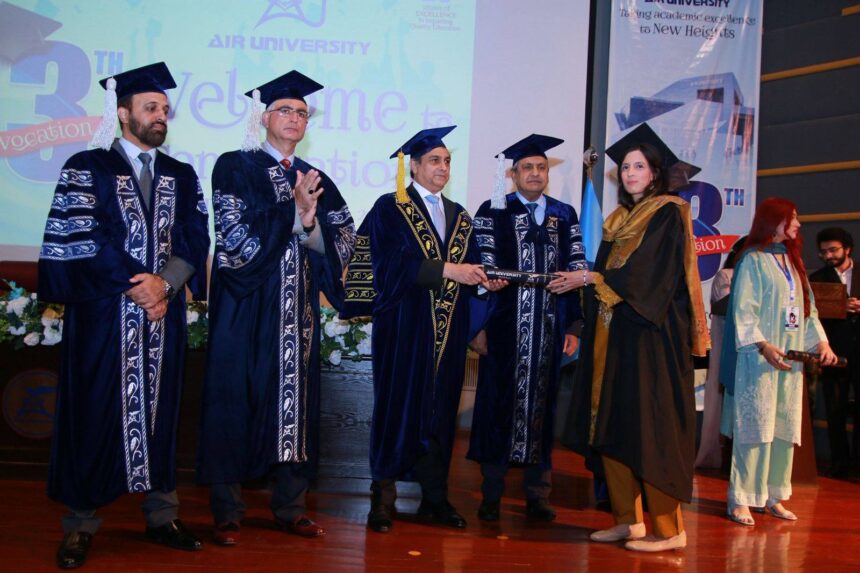 air university convocation - Air University Convocation Graced by HEC Chairman