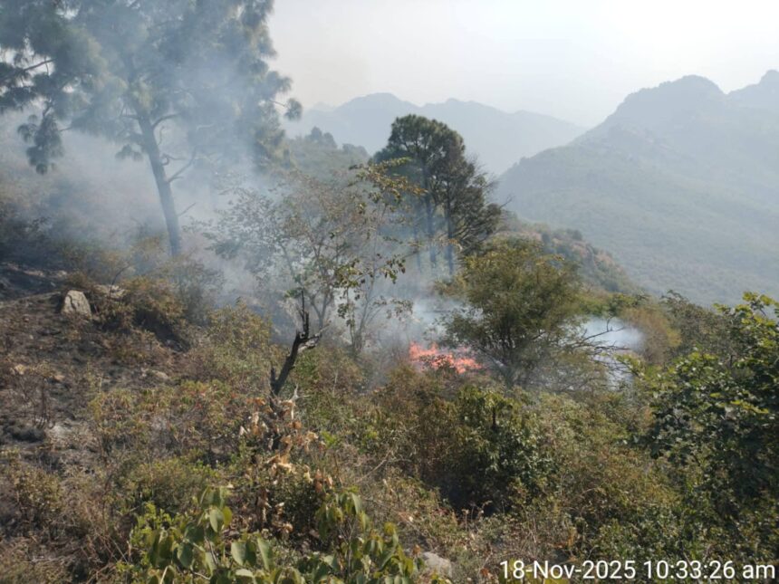 sindoori fire - Sindoori Fire Reported Near Islamabad
