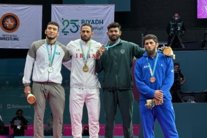 97kg wrestling - Pakistan Secures Bronze in 97kg Wrestling