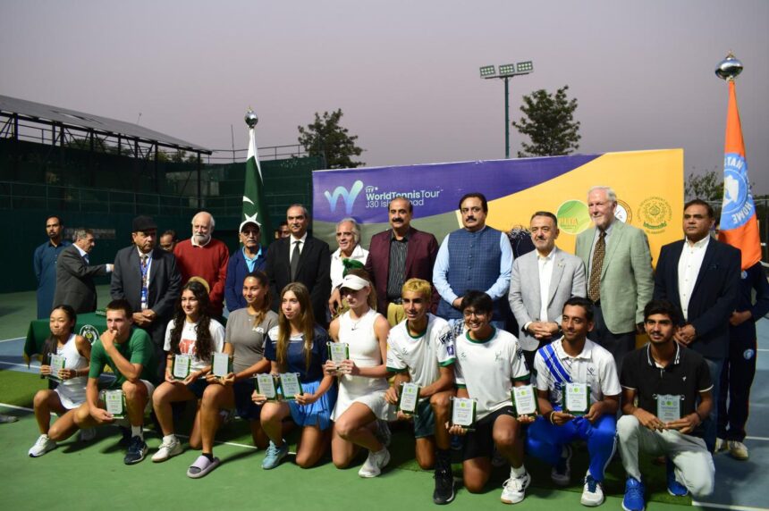 itf pakistan - ITF Pakistan Ali Embroidery Junior Tennis Concludes