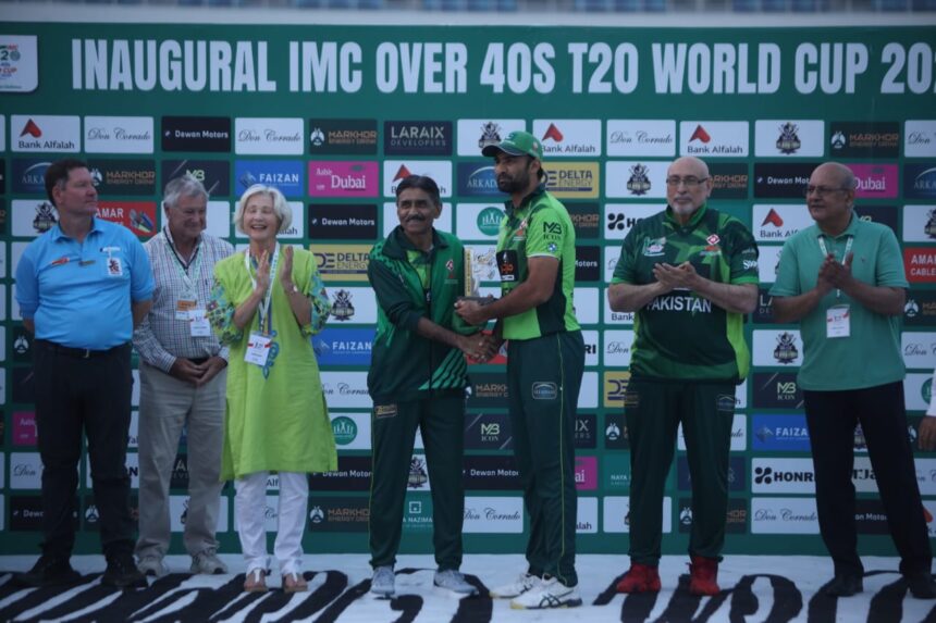 over-40s t20 - Pakistan Claim Win as Over-40s T20 World Cup Starts