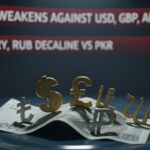 pakistani rupee - Pakistani Rupee Slips Against Dollar and Pound