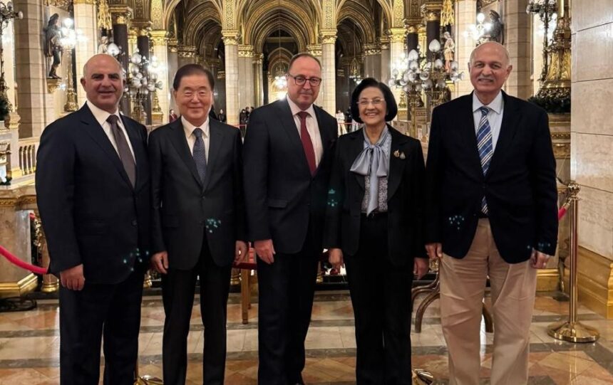 mushahid hussain - Mushahid Hussain Elected Asia Europe Forum Chairman