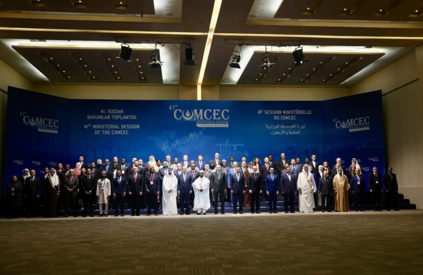 comcec session - COMCEC Session Begins in Istanbul