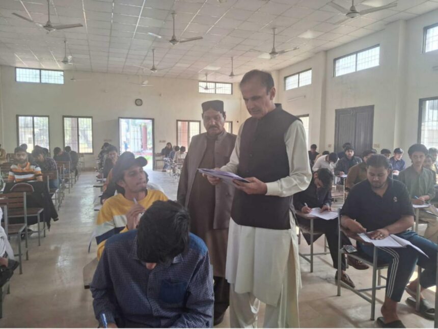 exam cheating - Controller Catches Exam Cheating in Rawalpindi