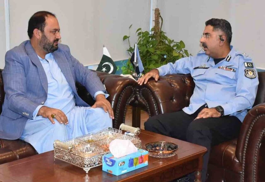 pm youth programme - PM Youth Programme Focal Person Meets IG Islamabad