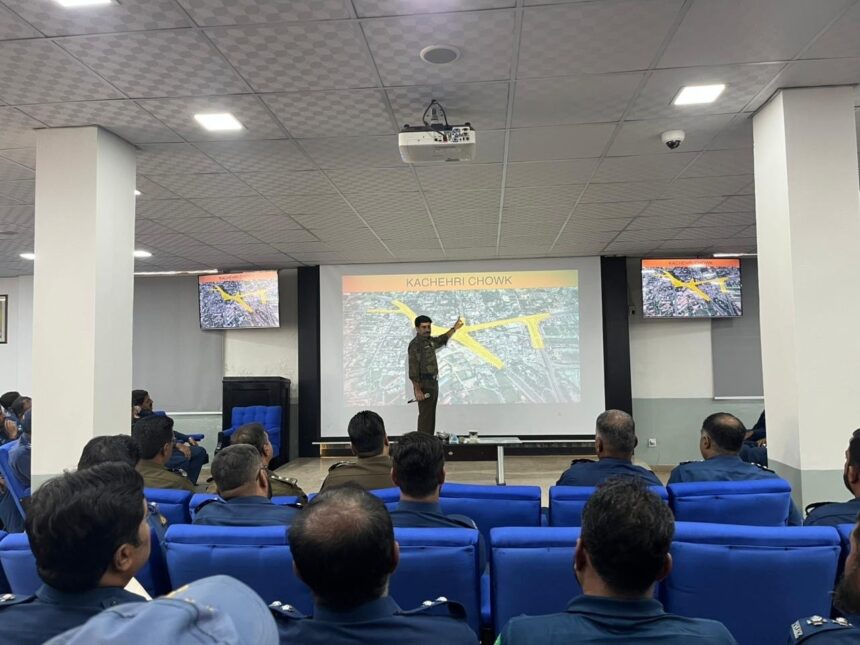 kachahri chowk - Kachahri Chowk Mega Project Discussed at Traffic HQ