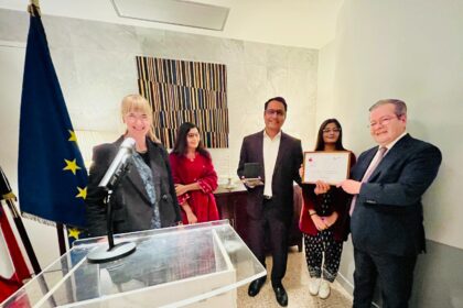 franco german prize - Franco German Prize Awarded to Pirbhu Satyani