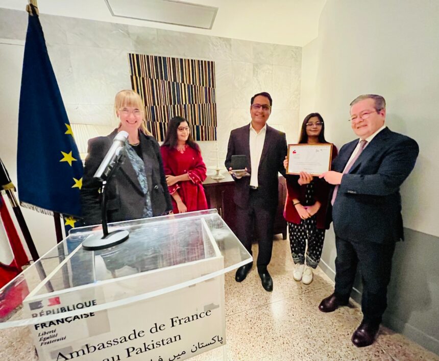 franco german prize - Franco German Prize Awarded to Pirbhu Satyani